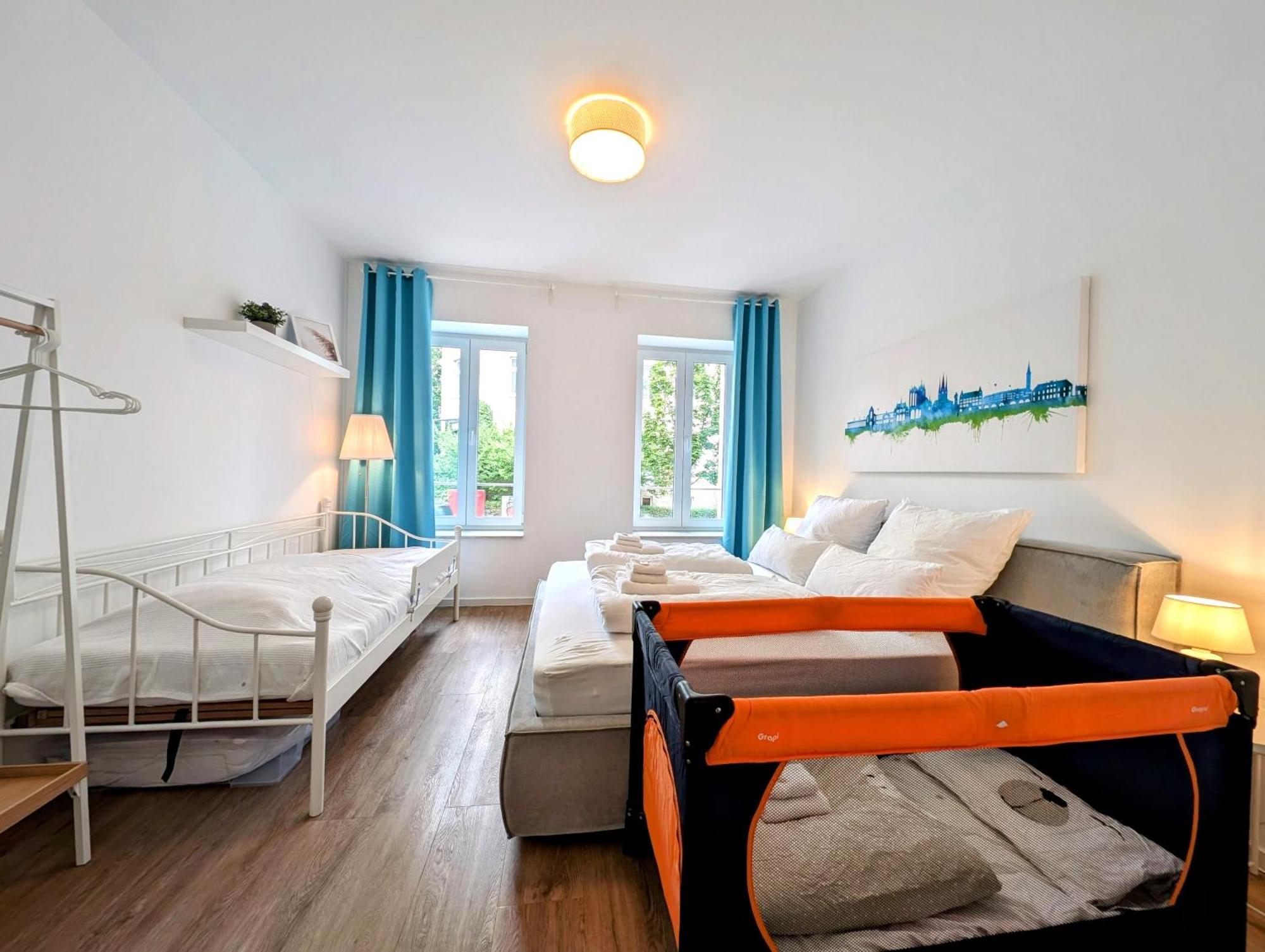 Bohnapartments - Altstadtoase - Balkon Und Garten - Wlan Erfurt Exteriör bild